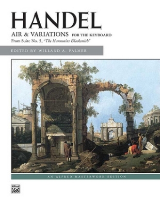 HANDEL, AIR & VARIATIONS for piano Piano Solo
