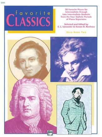 FAVORITE CLASSICS 2 SOL BK/PNO  Piano Solo