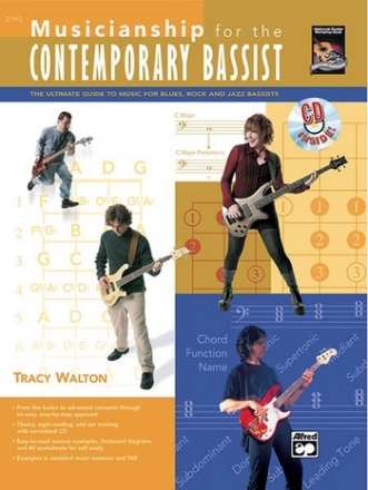 MUSICIANSHIP FOR THE CONTEMPORARY BASSIST (+CD) THE ULTIMATE GUIDE TO MUSIC