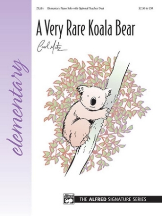 A Very Rare Koala Bear for piano solo wotj ptopma teacjer duet