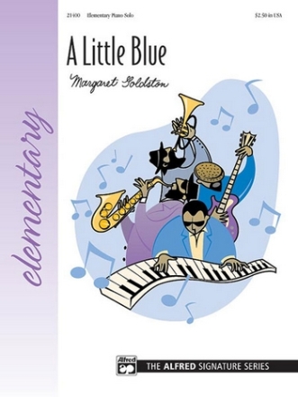 A Little Blue  Piano Solo