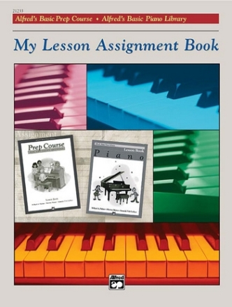 My Lesson Assignment Book  Piano teaching material