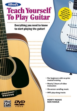 Manus, M&R Teach Yrslf Gtr Bk&DVD  Guitar teaching (pop)