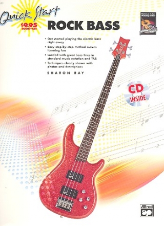 Quick start Rock Bass (+CD) get started playing the rock bass