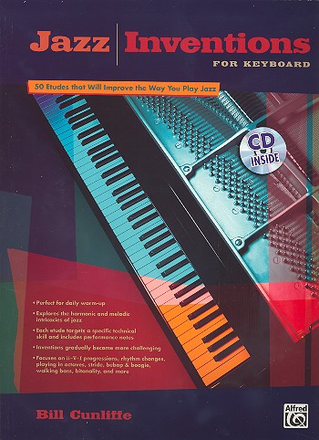 Jazz Inventions (+CD): for keyboard (piano)