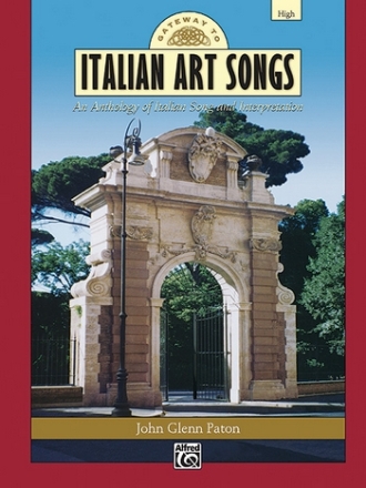 Gateway to Italian Art Songs for high voice and piano