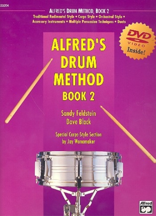 Drum Method vol.2 (+DVD) for snare drum and small percussion