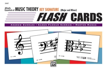 EMT Key Signature Flash Cards  Theory teaching material