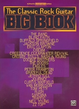 The classic Rock Guitar big Book: for guitar/tab