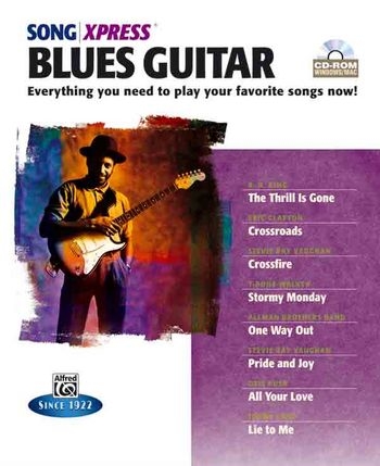 Song Express Blues Guitar CD-ROM Video - Virtual Song Player - Tuner - Chords