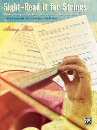 Dabczynski,Meyer & Phillips Sight-Read It For Strings Bass  Double bass teaching material