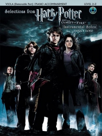 Selections from Harry Potter and the goblet of fire (+CD): for viola and piano