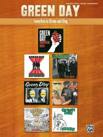 Green Day: Favorites to Strum and Sing lyrics and chords Songbook