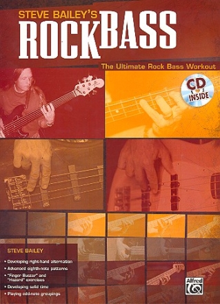 Rock Bass (+CD): for bass/tab
