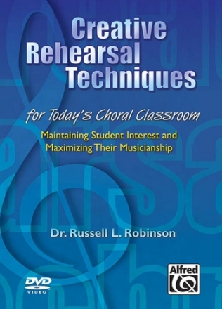 Robinson, Russell, L Creative Rehearsal Techniques DVD  DVDs