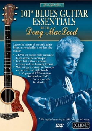 MacLeod, D 101 Blues Guitar Essentials DVD  DVDs