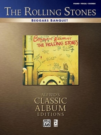 The Rolling Stones: Beggars Banquet songbook piano/vocal/guitar