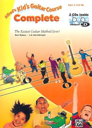 Alfred's Kid's Guitar course complete (vol.1+2) (+2 CD's)