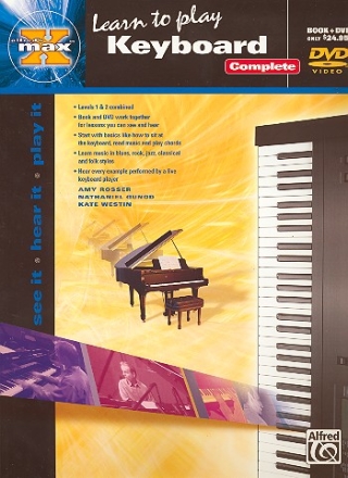 Learn to play Keyboard (Piano) complete (vol.1+2) (+DVD)
