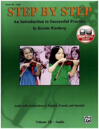 Step By Step vol.2b (+Online Audio) for violin (en/frz/sp)