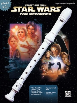 Star Wars (Selections) for recorder