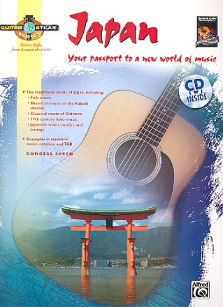 Guitar Atlas  - Japan (+CD): for guitar/tab