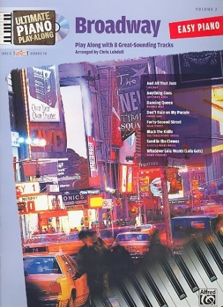 Broadway (+CD): for easy piano (with text) Ultimate piano playalong vol.2