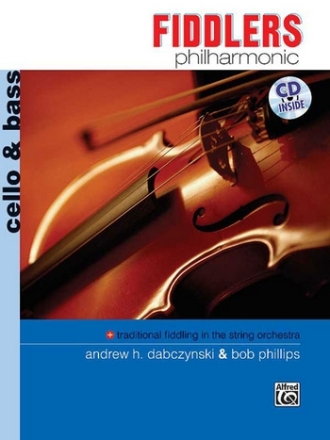 Fiddlers Philharmonic Vc&Bss Bk&Cd  String quartet/ensemble (easy)
