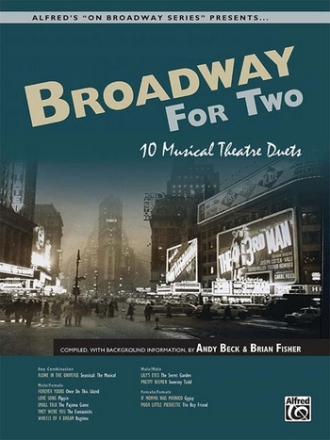 Broadway for two (+CD) for 2 voices and piano score
