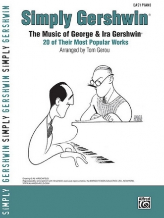 Simply Gershwin for easy piano (with text)