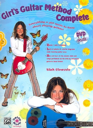Girl's Guitar Method complete (vol.1+2) (+DVD)