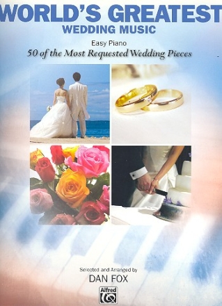 World's greatest Wedding Music for easy piano (vocal/guitar)