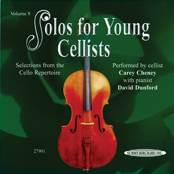 perf Cheney & Dunford Solos For Young Cellists Volume 8 CD  CDs