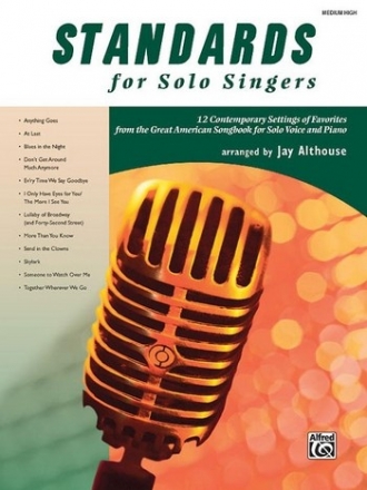 Standards for Solo Singers (+CD) for voice (medium high) and piano