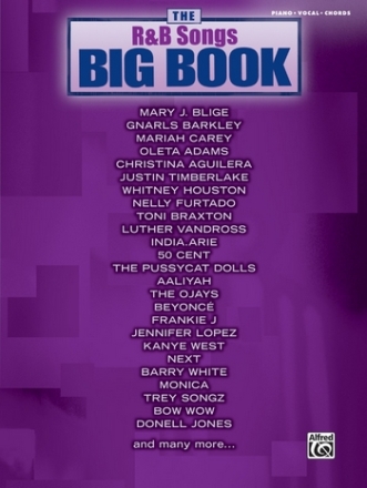Various Big Book: R&B Songs (PVG)  Piano/Vocal/Guitar Mixed