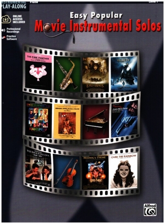 Easy popular Movie Instrumental Solos (+Online Audio): for flute