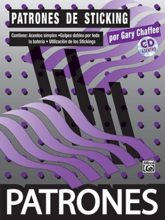 Chaffee trans Cuevas Patrones De Sticking (Bk/CD)  Percussion teaching material