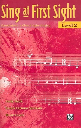 Sing at first Sight Level 2 for chorus textbook