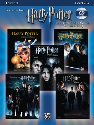 Selections from Harry Potter vol.1-5 (+Online Audio) for trumpet