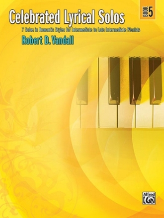 Celebrated Lyrical Solos Book 5  Piano Solo
