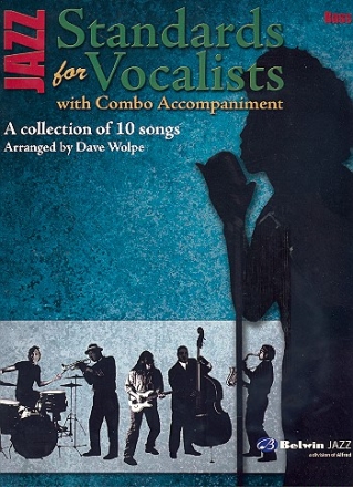 Jazz Standards for vocalists with combo accompaniment bass