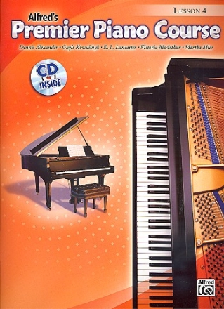 Premier Piano Course - Lesson 4 (+CD)