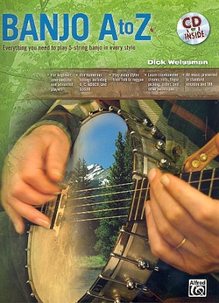 Banjo A to Z (+CD) for 5-String Banjo