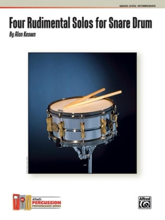 Four Rudimental Solos for Snare Drum  Percussion solo