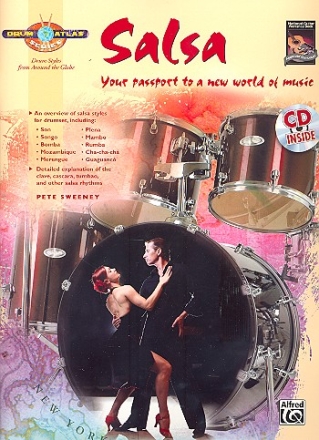 Drum Atlas - Salsa (+CD): for drum set