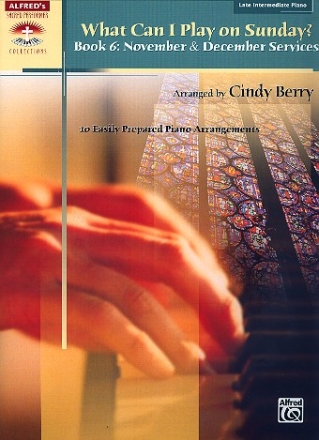 What can I play on Sunday vol.6 for piano