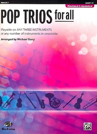 Pop Trios  for all for 3 instruments (3-part ensemble) horn score