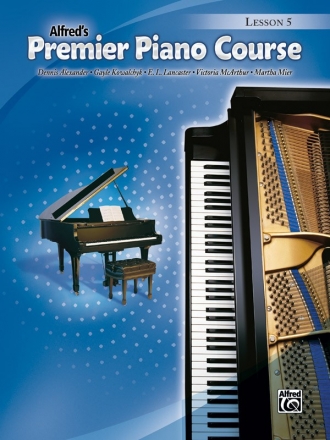 ALF30897  Premier Piano Course, Lesson 5 for piano