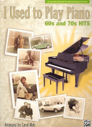 I used to play Piano - 60-70s Hits for piano (with lyrics)