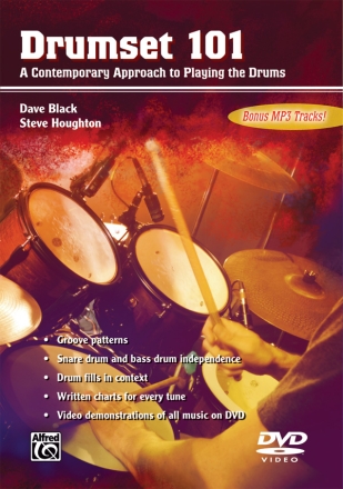 Black,D & Houghton,S Drumset 101 DVD  DVDs